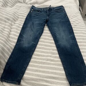 American Eagle Outfitters Dark Blue Straight Jeans
